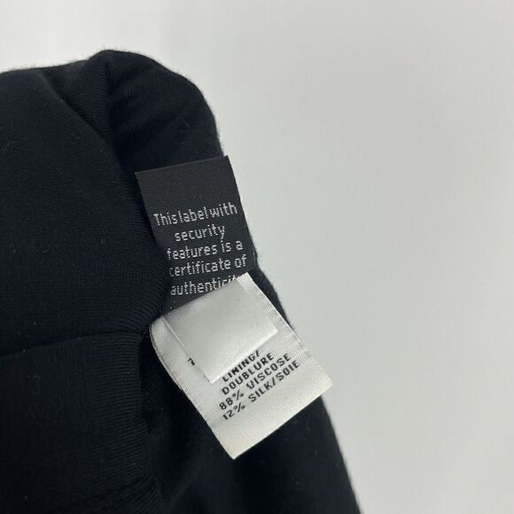 Diane Von Furstenberg Dress Size 4 Women Zarita Black Lace Cocktail Party Sheath - Picture 8 of 10